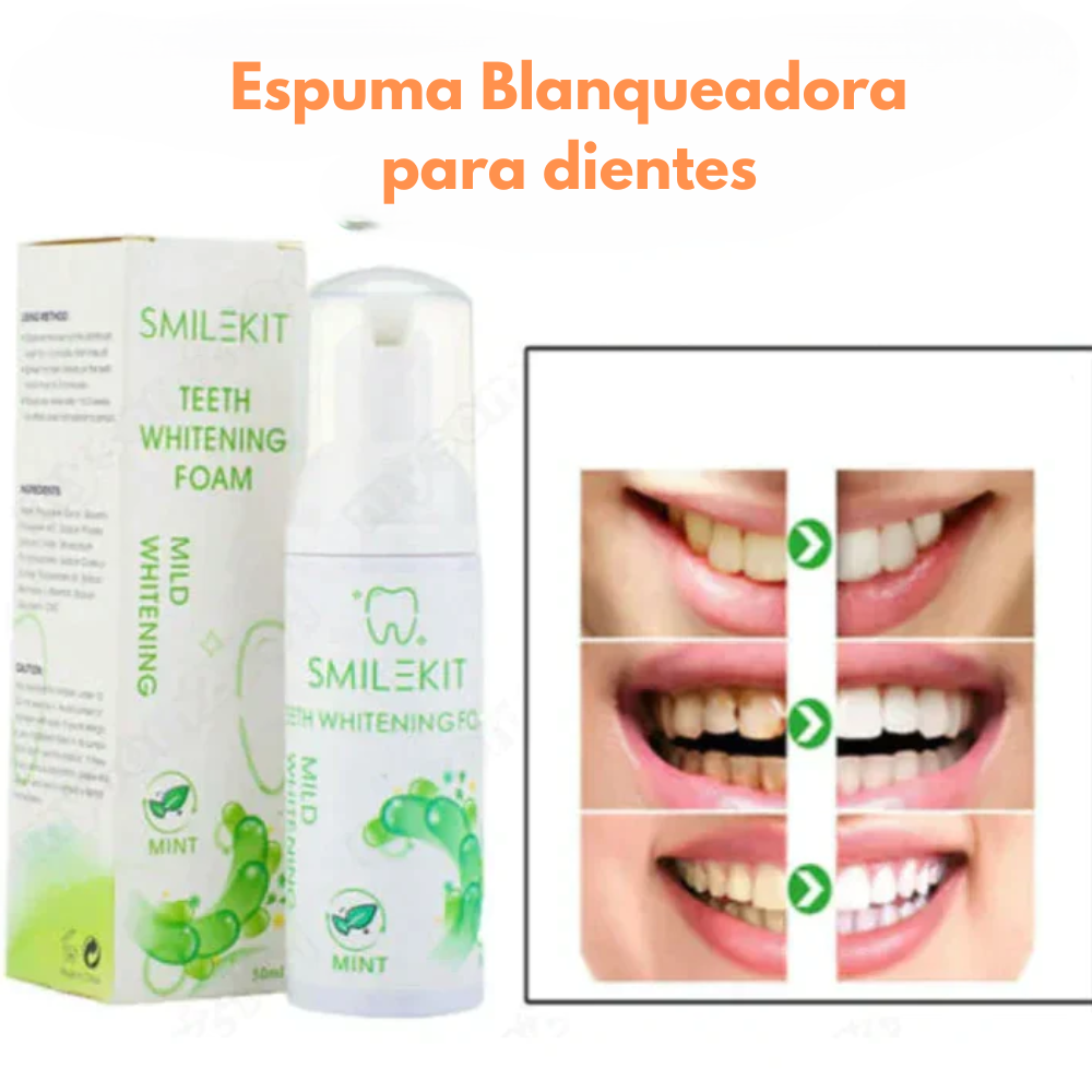 Espuma Blanqueadora para Dientes