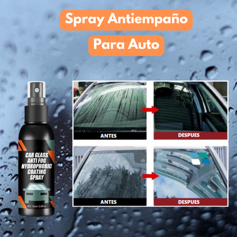 Spray Antiempaño para Auto