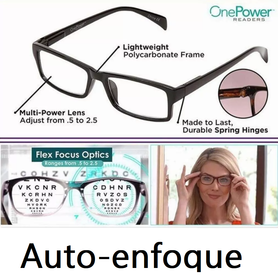 Lentes OnePower con Ajuste Automático