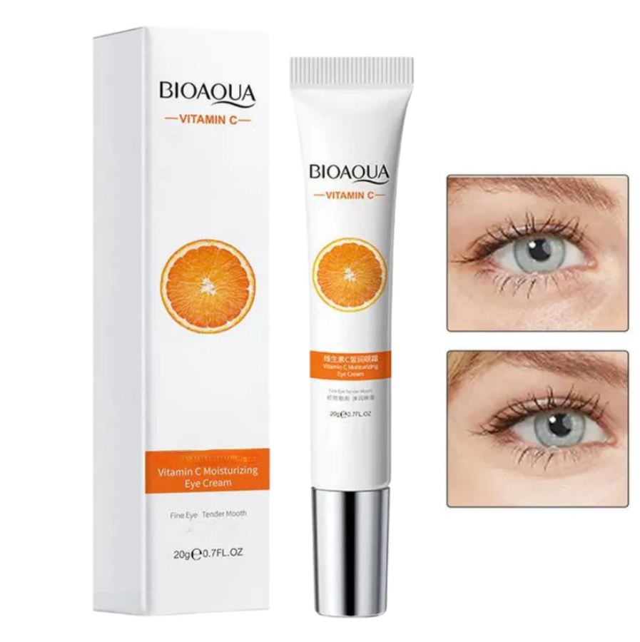 Crema para Contorno de ojos con Vitamina C